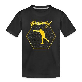 Boxe - T-shirt bio Premium Enfant - noir - Devant