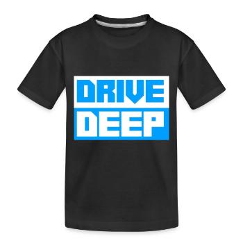 Voiture tuning abaissée - T-shirt bio Premium Enfant - noir - Devant