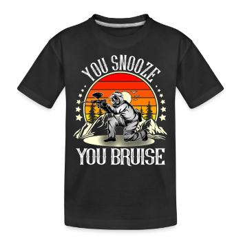 Paintball - T-shirt bio Premium Enfant - noir - Devant