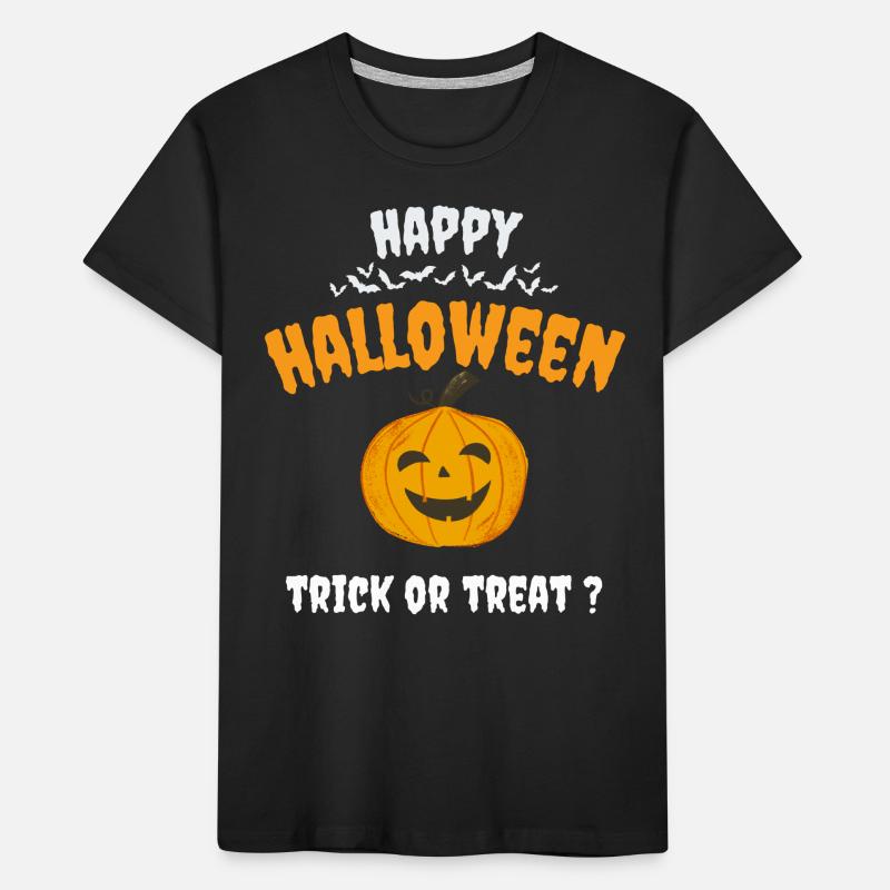 Happy Halloween, Süßes oder Saures Kinder Premium Bio T-Shirt