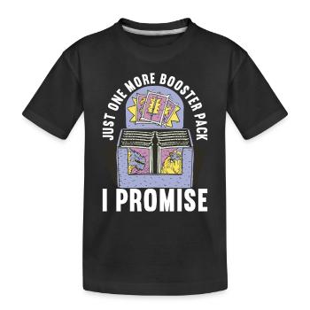 Kartentauschen Spielkarten Trading Cards - Kinder Premium Bio T-Shirt - Schwarz - Vorne