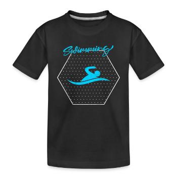 Nager - T-shirt bio Premium Enfant - noir - Devant