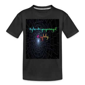 Interdimensional Entity - Kids' Premium Organic T-Shirt - black - Front