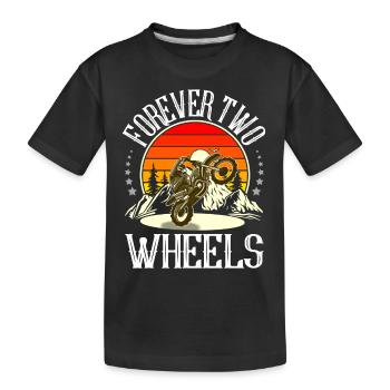 Motocross - T-shirt bio Premium Enfant - noir - Devant