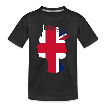 RIP Queen nous nous souviendrons toujours de vous - T-shirt bio Premium Enfant - noir - Devant
