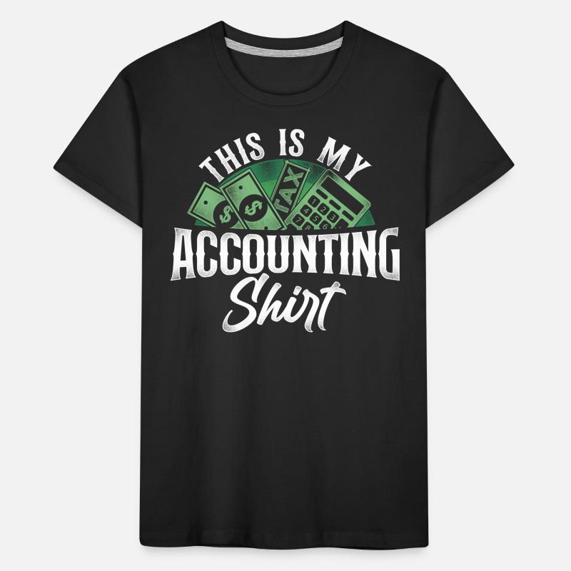 Comptable Comptable Comptable Comptabilité T-shirt bio Premium Enfant