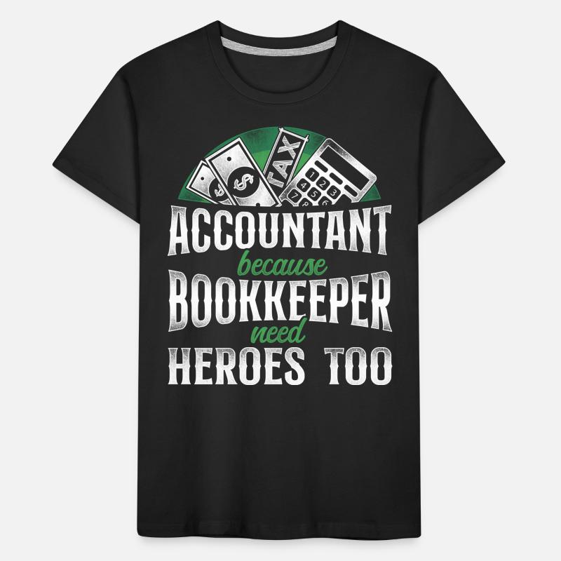 Comptable Comptable Comptable Comptabilité T-shirt bio Premium Enfant