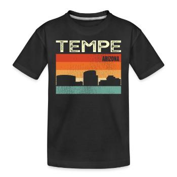 Tempe - T-shirt bio Premium Enfant - noir - Devant