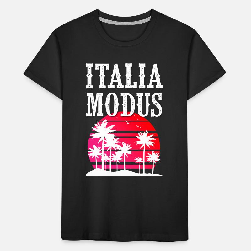 Italia Mode Kids' Premium Organic T-Shirt