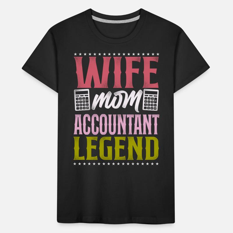 Comptable Comptable Comptable Comptabilité T-shirt bio Premium Enfant