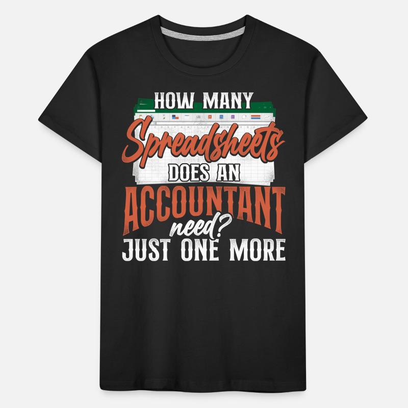 Comptable Comptable Comptable Comptabilité T-shirt bio Premium Enfant
