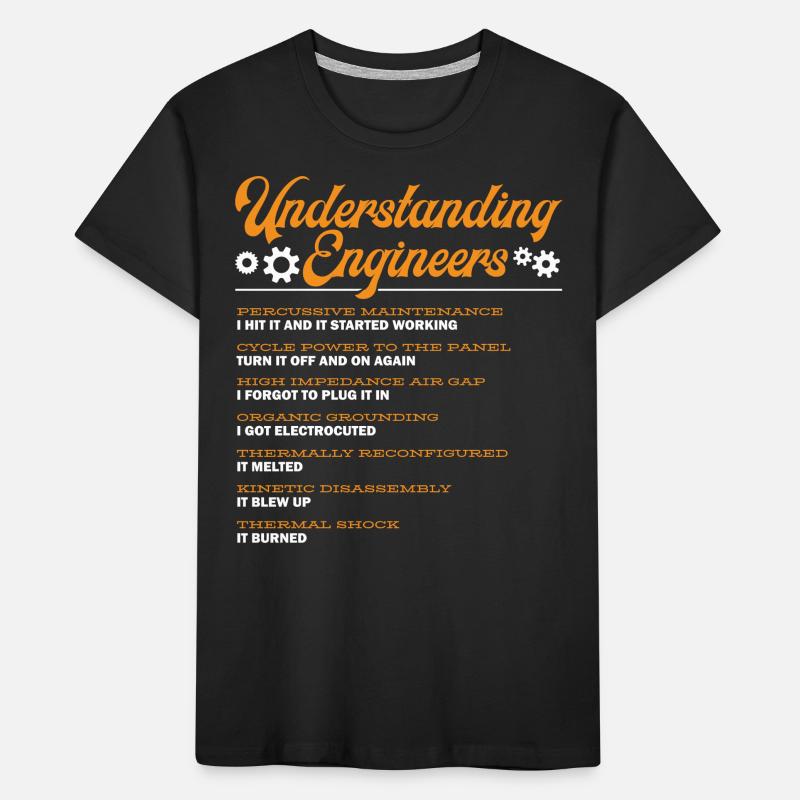 Engineers Understanding, Engineering Kids' Premium Organic T-Shirt