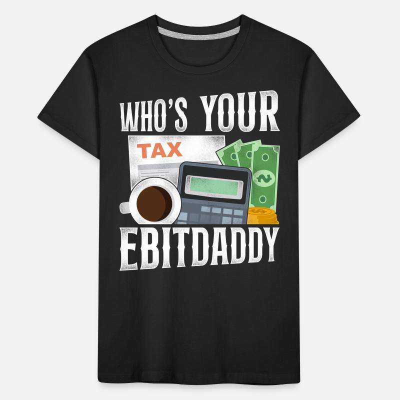 Comptable Comptable Comptable Comptabilité T-shirt bio Premium Enfant