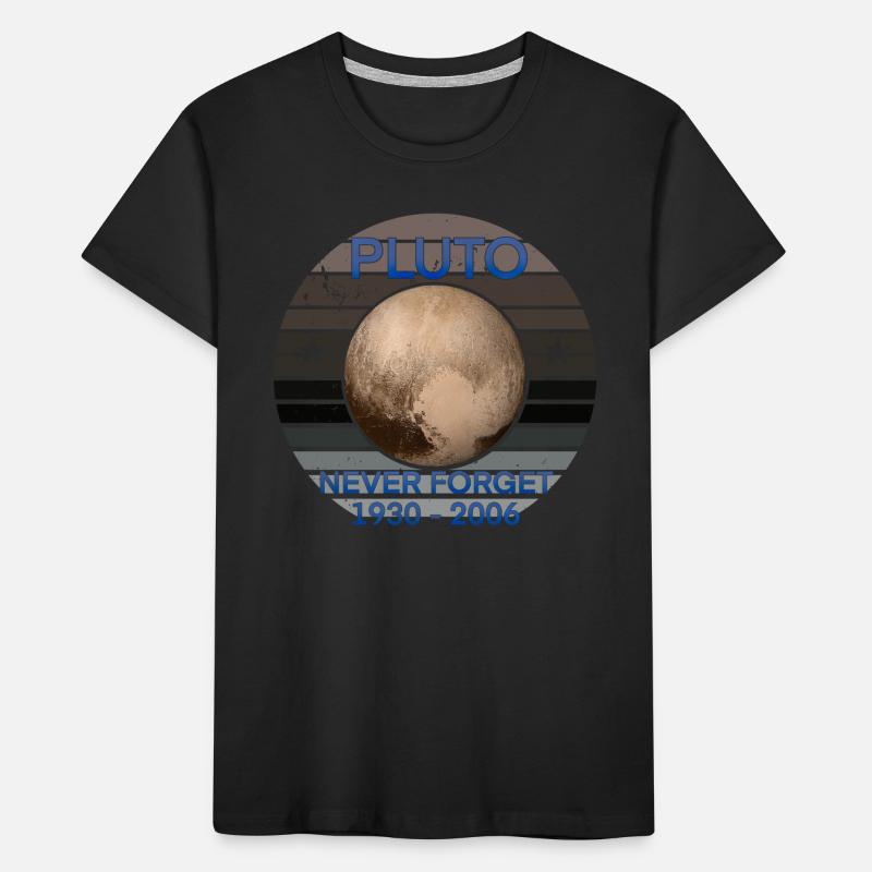 Pluto never forget Kids' Premium Organic T-Shirt
