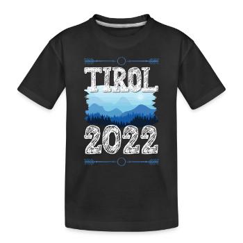 Tyrol 2022 - T-shirt bio Premium Enfant - noir - Devant