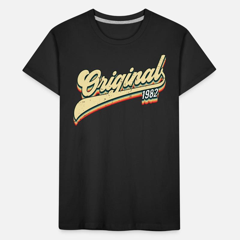 1982 Geburtstag Kinder Premium Bio T-Shirt