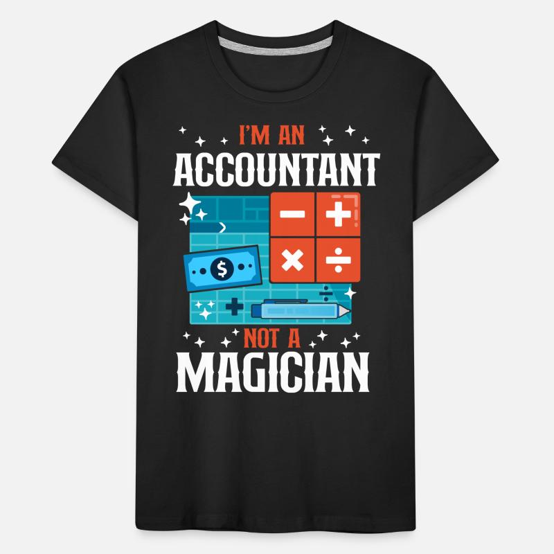 Comptable Comptable Comptable Comptabilité T-shirt bio Premium Enfant