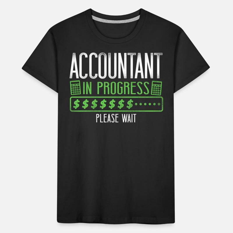 Comptable Comptable Comptable Comptabilité T-shirt bio Premium Enfant