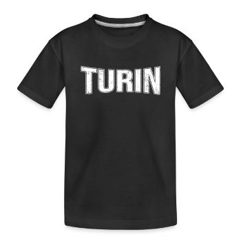 Turin - T-shirt bio Premium Enfant - noir - Devant