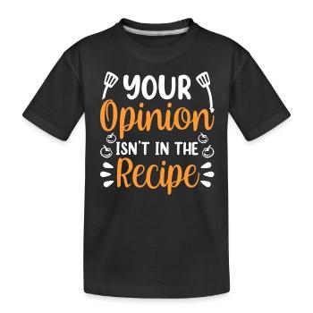 Your opinion is not included in the recipe Mama - Kids' Premium Organic T-Shirt - black - Front