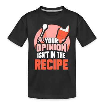 Your opinion is not included in the recipe Mama - Kids' Premium Organic T-Shirt - black - Front