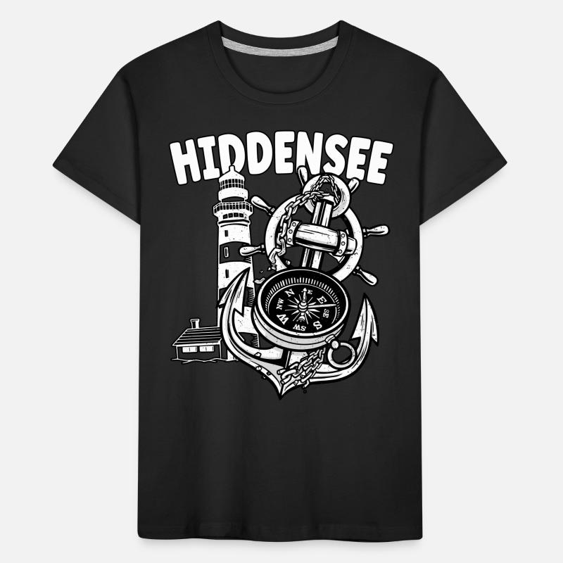 Hiddensee Kinder Premium Bio T-Shirt