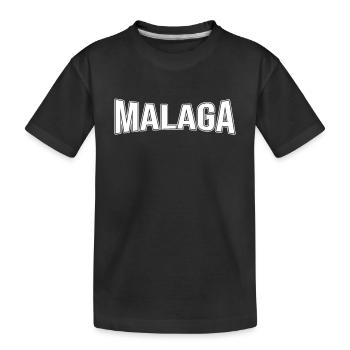 Malaga - T-shirt bio Premium Enfant - noir - Devant