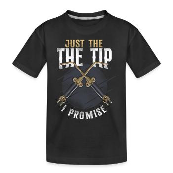 Welder Welding Pun Vintage Just - Kinder Premium Bio T-Shirt - Schwarz - Vorne