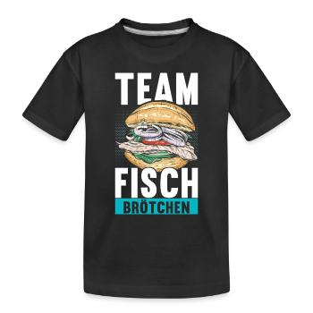 Ostsee Heimat Norddeutschland - Kinder Premium Bio T-Shirt - Schwarz - Vorne