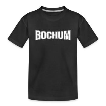 Bochum - Kinder Premium Bio T-Shirt - Schwarz - Vorne