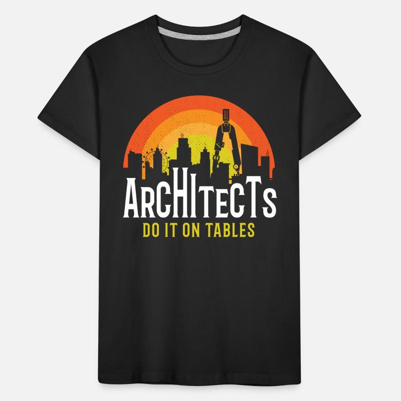 Architect Gift Profession Architecture Job Architect Kids' Premium Organic T-Shirt