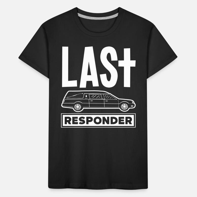 Bestatter Spruch Beruf Geschenk Kinder Premium Bio T-Shirt