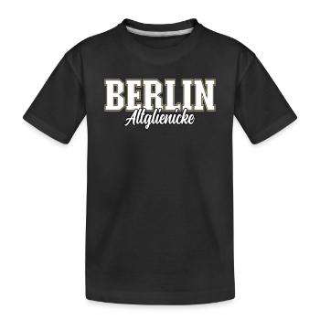 Berlin Altglienicke - Kinder Premium Bio T-Shirt - Schwarz - Vorne