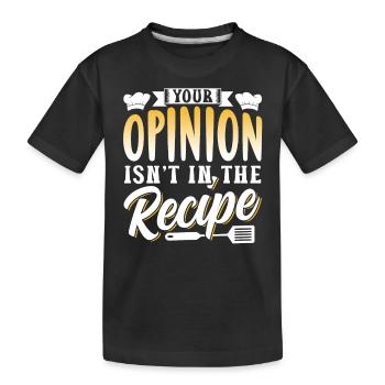 Your opinion is not included in the recipe Mama - Kids' Premium Organic T-Shirt - black - Front