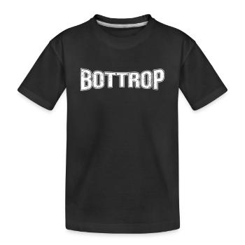 Bottrop - Kinder Premium Bio T-Shirt - Schwarz - Vorne
