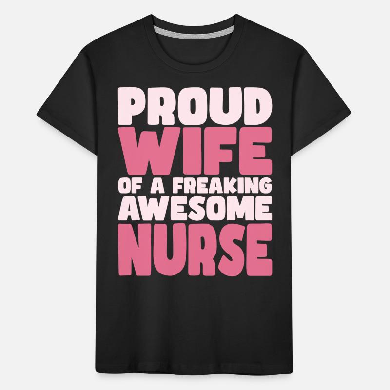 Stolze Ehefrau Eines Verdammt Guten Kinder Premium Bio T-Shirt