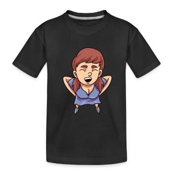 Féminisme Femme - T-shirt bio Premium Enfant - noir - Devant