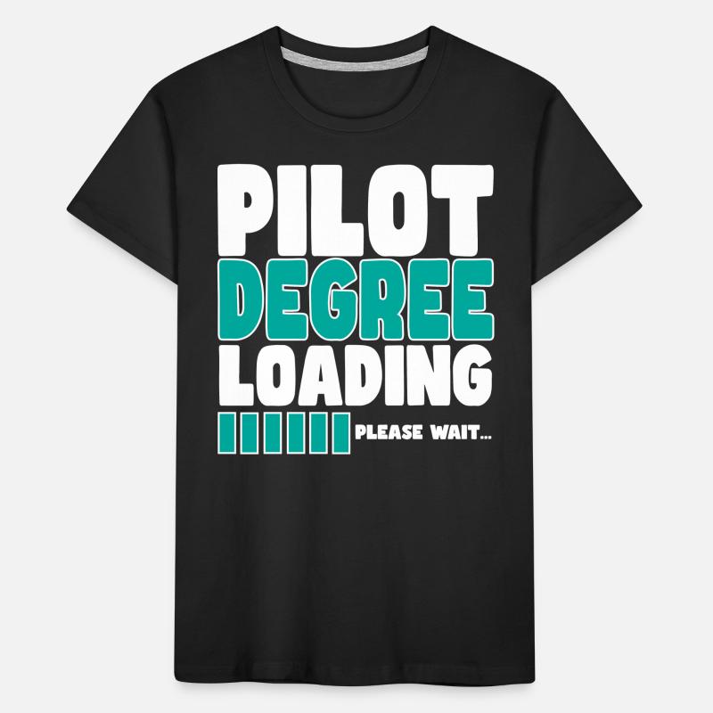 Pilot invites training Kids' Premium Organic T-Shirt