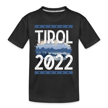 Tyrol 2022 - T-shirt bio Premium Enfant - noir - Devant