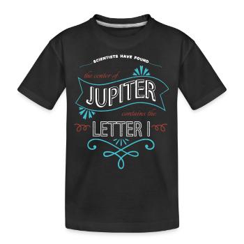 astronomie trucs citer planètes physique en apesanteur - T-shirt bio Premium Enfant - noir - Devant
