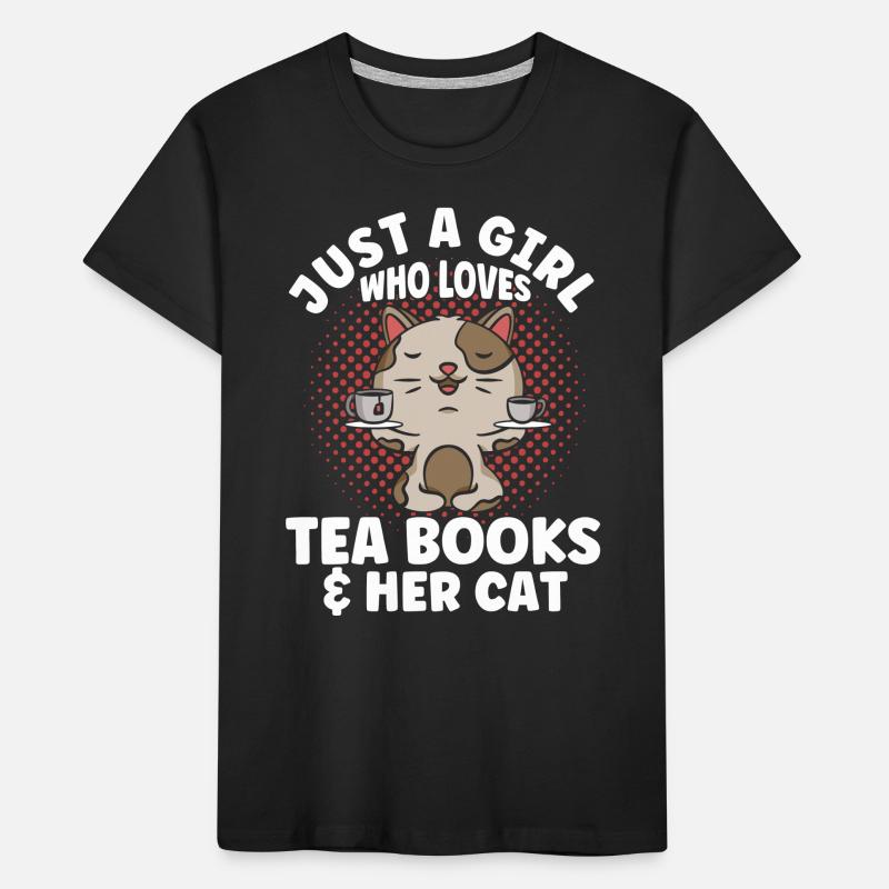 Tea Drinker Tea Lover Gift Tea Kids' Premium Organic T-Shirt