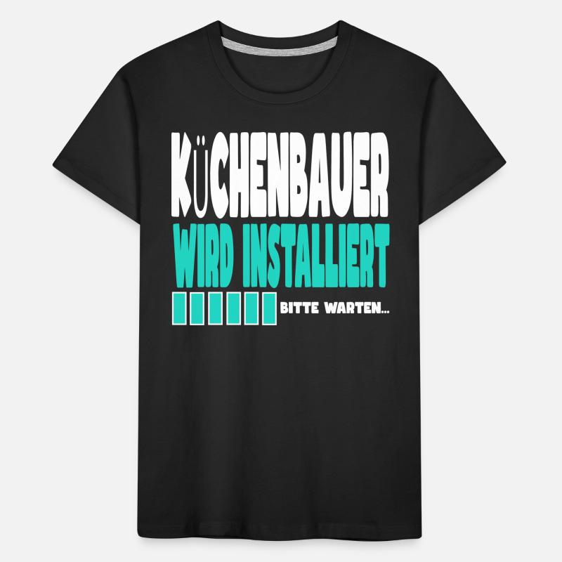 Kutscher wird installiert Kinder Premium Bio T-Shirt