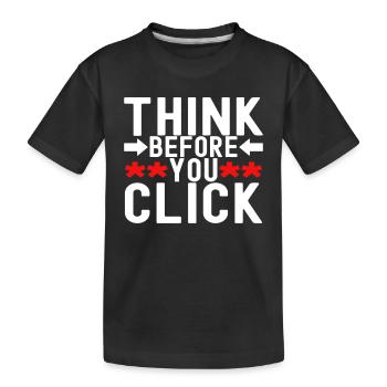 Programmeur Cybersécurité - T-shirt bio Premium Enfant - noir - Devant