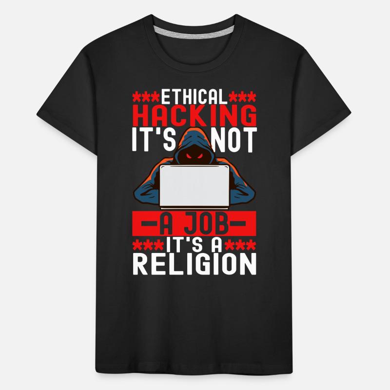 Programmeur Cybersécurité T-shirt bio Premium Enfant