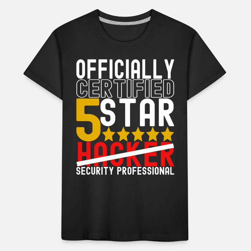 Programmeur Cybersécurité T-shirt bio Premium Enfant