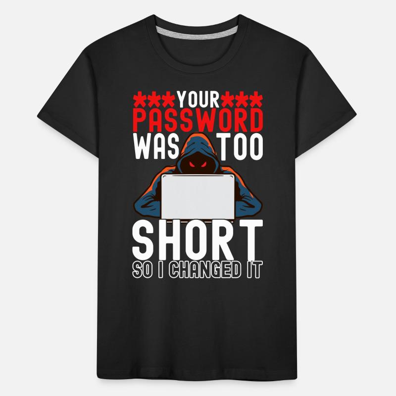 Programmeur Cybersécurité T-shirt bio Premium Enfant