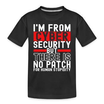 Programmeur Cybersécurité - T-shirt bio Premium Enfant - noir - Devant