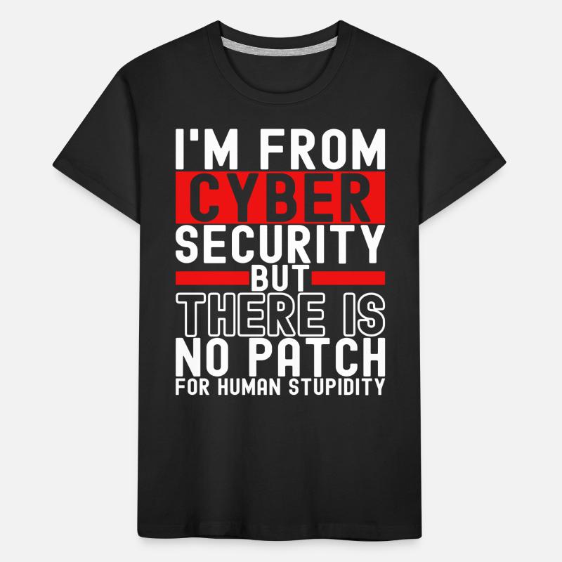 Programmierer Cyber Security Kinder Premium Bio T-Shirt