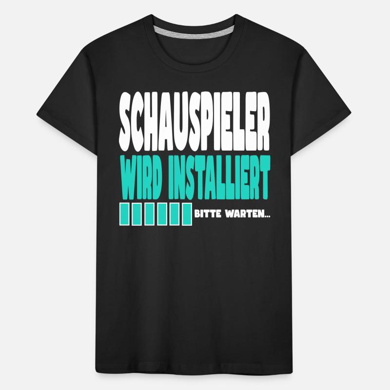 Schauspieler wird installiert Kinder Premium Bio T-Shirt