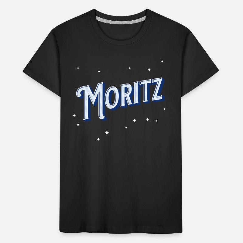 Moritz name personalized Kids' Premium Organic T-Shirt